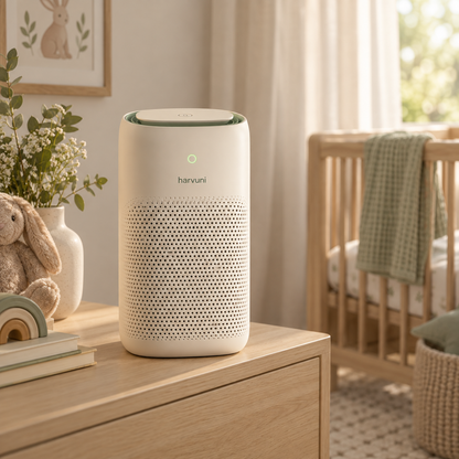Harvuni AirCalm Bedside Air Purifier