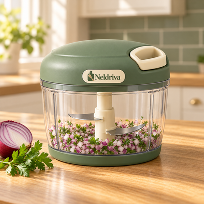 Neldriva Manual Pull-Cord Food Chopper
