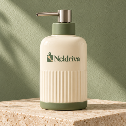 Neldriva Ceramic Pump Soap Dispenser