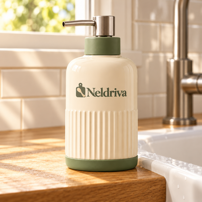 Neldriva Ceramic Pump Soap Dispenser