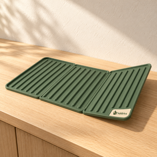 Neldriva Tri-Fold Silicone Drying Mat